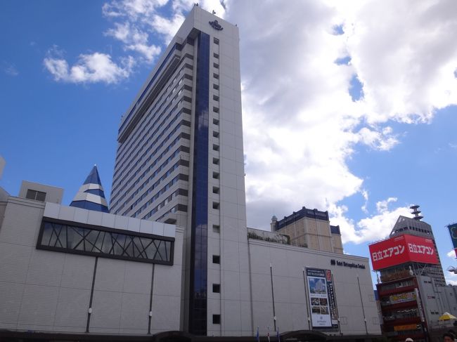 宮城県仙台駅前の『ホテルメトロポリタン仙台』の写真。<br /><br />奥は『ホテルモントレ仙台』。<br /><br />