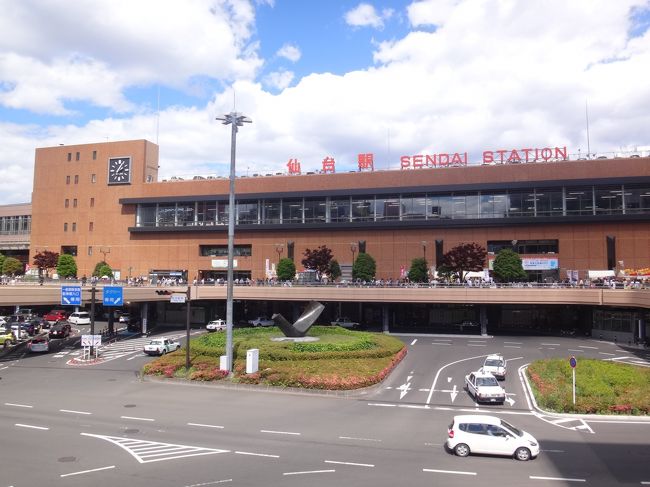 ここから「仙台」駅がよく撮れますね。