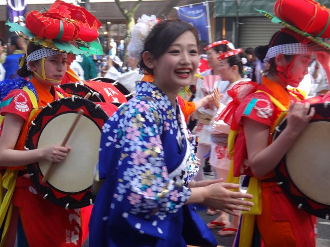 2017ミスさんさ踊りの写真。<br /><br />キレイな方ですね。<br /><br />