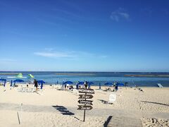 ホテルの前にあるマエサトビーチ
