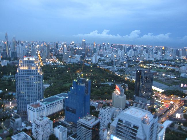 毎度青く映る景色<br />バンコクは青いのか？