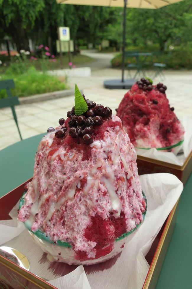 天童で食べ歩き 腰掛庵のかき氷 水車そば 2019年かき氷 天童温泉 山形県 の旅行記 ブログ By むんさん フォートラベル