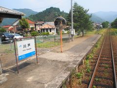 ＃31　川戸駅

1930年4月20日に開通した最初の終着駅。

1面1線しかありませんが、駅前広場が見え、駅舎もあります。