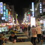 台湾　「行った所・見た所」　高雄の中央大飯店宿泊と六合夜市を見て歩き