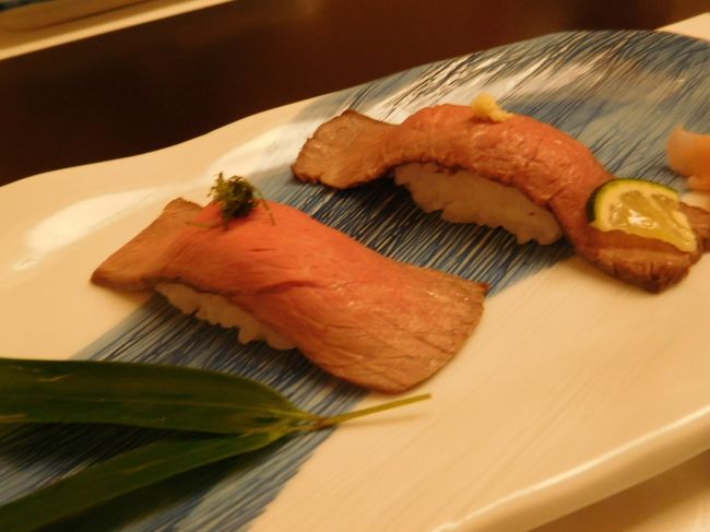 凌ぎ　ローストビーフの握り