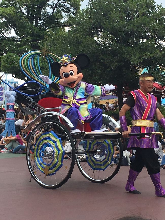 ミッキーが来た～！！<br /><br />七夕仕様になっていて可愛い☆☆