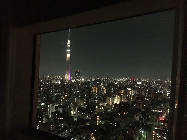 ライトアップされたスカイツリーがとっても綺麗★<br /><br />