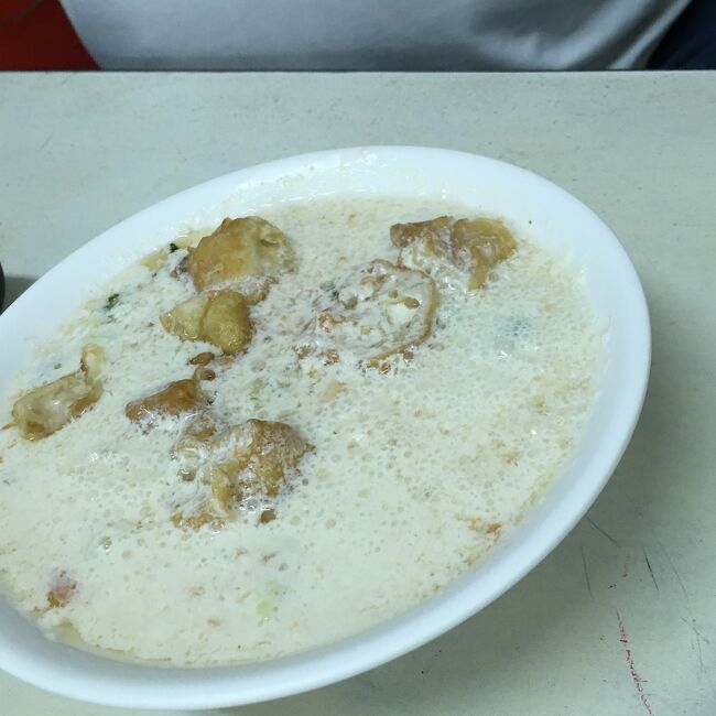 初めての豆漿　これが私の基準になります、<br /><br />　阜杭豆漿リベンジが楽しみ・・