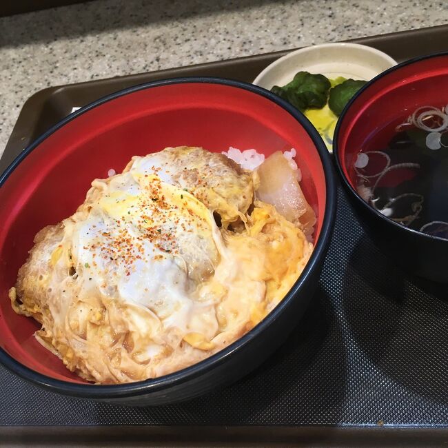 蕎麦屋でカツ丼　美味い～！塩っぱい～！<br /><br />以上、二度目の台北親父旅でした。