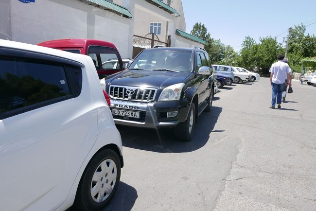 珍しく日本車を見ました。