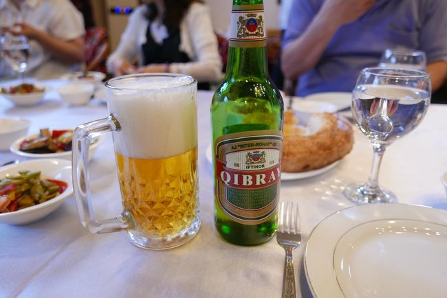 キブライというタシケントのビール。