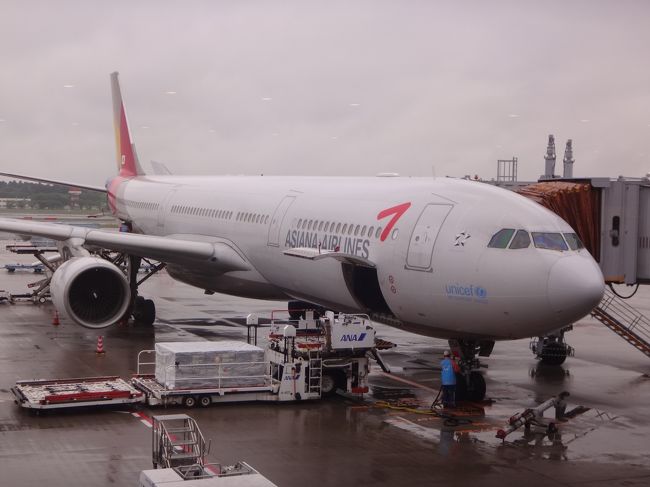 アシアナ航空で行くソウル ② 驚きなアシアナ航空の機内サービス
