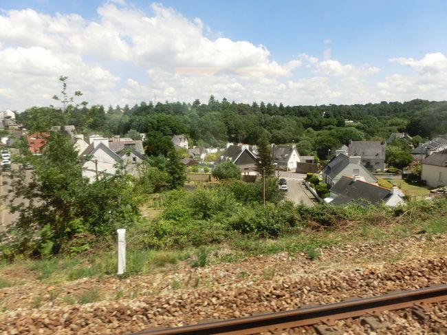 ブルターニュ地方の風景。<br />