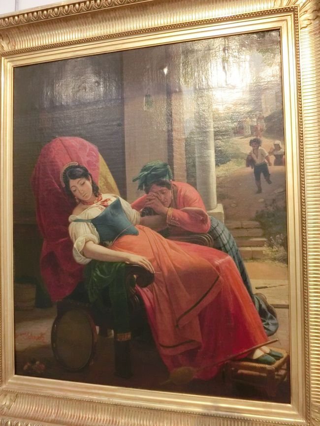 ジャン・ヴィクトール・シュネッツ（１７８７～１８７０）：殺された女。<br />１８２４年。<br />よく分かりませんが、直訳するとこうなります。