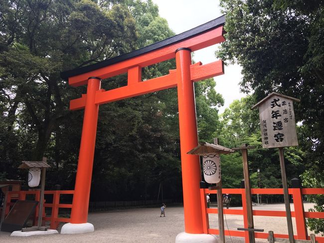 糺の森を通って、下鴨神社へ。