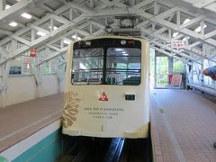 府中駅から傘松駅まで　
このケーブルカーで往復