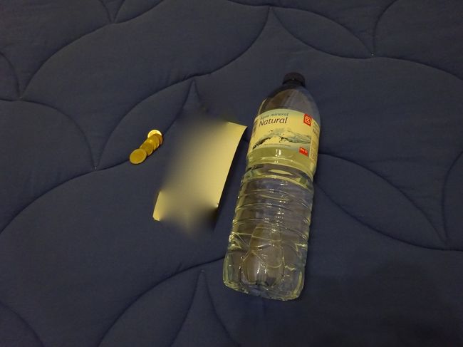 水だけでも調達したかったのだけれど、、、<br /><br />この宿、自販機もないの(〓￣～￣〓)<br /><br />宿のクラスなりに…<br />４つ星ならミニバーがあるとか<br />安宿なら安宿なりに、チップスと水が買える自販機とか<br />何かしら最低限の食料を調達できるようにしておくべきな気がするなぁ。<br />古い建物だと水道管のサビのせいで濁ったお水でてくるところ少なくないし…<br />水道の水が濁っている場合少なくとも３つ星以上ならウェルカムペットボトル用意するべきだと思うんだよね。<br /><br />でもね。<br />チェックイン時の若いお兄さん…<br />多分、オーナーの息子さんじゃないかと思うのだけれど…<br />仕事の手順もやっと覚えたてのギリギリの…<br />「お駄賃もらって留守番頼まれた」位の慣れ感のお兄さん。。。<br /><br />「自販機ないの？お水が欲しいのだけれど…<br />　この辺に買えるところないの？」<br />と尋ねると、どうやらもう遅いし、お店もやってなさそうで…<br /><br />すると、奥から出してきて、、、<br />ペットボトルのお水くれた（〓＾ω＾〓）<br />まとめて自分たち用に買ってあるやつだと思うのだけれど…<br />適当に、小銭払おうとしても、、、<br />取らない（〓＾ω＾〓）<br />いや、そうはいかないと言って払おうとしても、、、<br />取らない（〓＾ω＾〓）<br /><br />どうもね、ホテル業務がわかってなくて<br />行動指針が「お父さんの友達が泊まりに来た場合の対応の仕方」<br />なんじゃないかと思うんだ（〓＾ー＾〓）<br />或いは、お客さんに叱られないようにしないといけないと思ったのかな？<br /><br />確かに、この国、お水安いけどね。<br />１.５ペットボトル、スーパーで１本買っても<br />安いのは２０セント以下。<br />箱で、それもまとめて買ってあったっぽいから…<br /><br />でも、ホテル業務だからなぁw<br /><br />そして、物価が安いこの国では、<br />安い水１本の値段１０セント＝１００円位の感覚でいるのかと思っていたけれど<br />そうでもなく、レート通り１３円程度、あるいはそれ以下の感覚でいるのかなぁ、などと思ったり。。。<br /><br /><br />いや。ここの水道水も濁ってるのかも（〓＾ω＾〓）<br />シャワー浴びるぶんには気にならなかったけれど。。。<br /><br />ペットボトルのお水が安いのも、配管古いお家が多いからだったりするのかしら？<br />