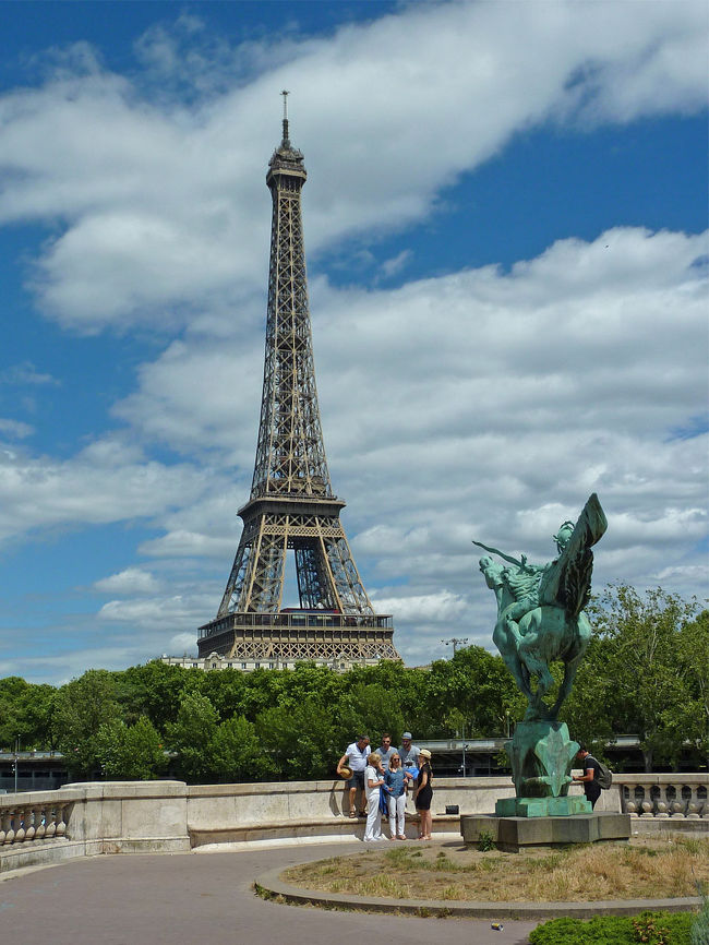 エッフェル塔のある風景 』パリ(フランス)の旅行記・ブログ by