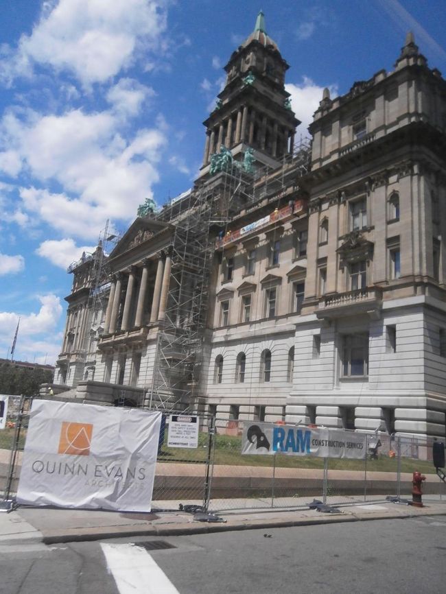 ウェインビルは改修工事中