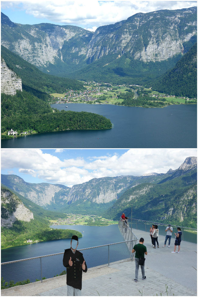 対岸のオーバートラウンの町も肉眼で見えます。<br />しばしここで景色を堪能するため、一人でまったり～。