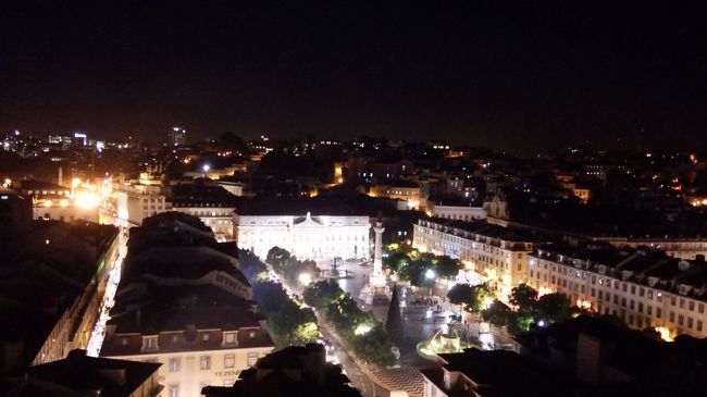 サンタ・ジュスタのエレベーターを上ったところの夜景3