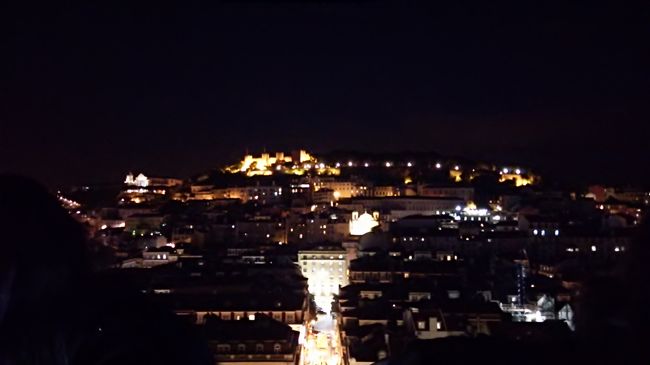 サンタ・ジュスタのエレベーターを上ったところの夜景5