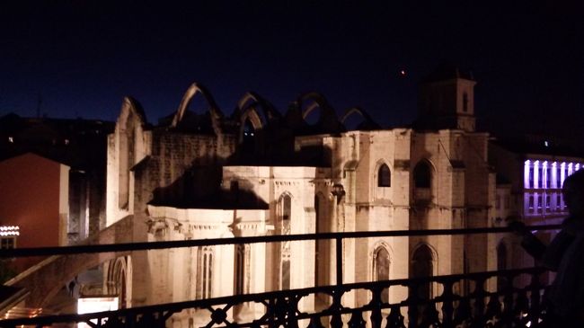 サンタ・ジュスタのエレベーターを上ったところの夜景6