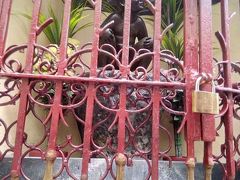 小便少女も観てきました。

柵越しに撮った写真のほうを載せておきます。
柵が映らないように撮った写真もあるのですが、
妙なリアルさがあるので自粛します。


この像がある通りは結構治安が悪そうでした。
袋小路のようになっていていささかの恐怖感【peur】と
恥じらい【pudeur】もあって
サッと写真だけとって風のように去りました。

そして、僕の下調べが甘く
日本に帰ってきてから知ったのですが
小便○○には３つめのシリーズがあるそうで

それは小便犬です
ん～残念
しかし、ブリュッセルは２回、３回と行ってみたい国なので
次回は必ずリベンジします！