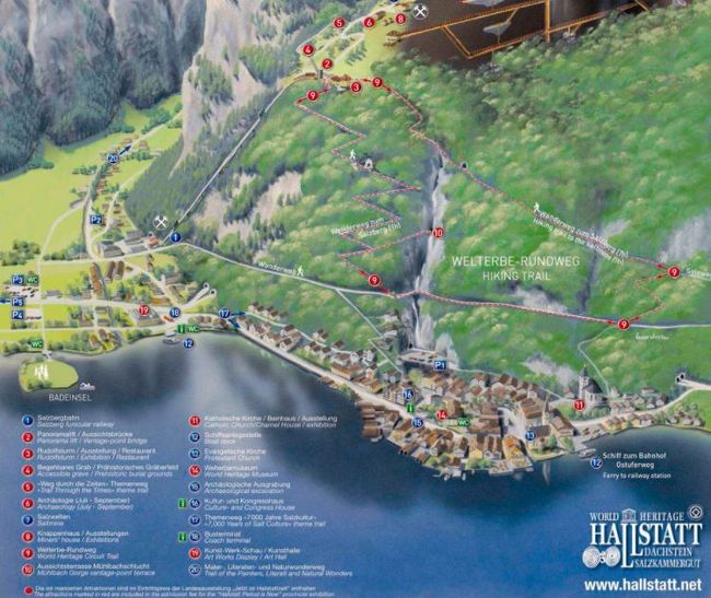 この小さな町を右へ左へ、上へ下へと歩き回った一日。<br />明日の午前中も船の時間までもう少し歩きます。<br /><br />ブレッド湖への移動編へと続く。