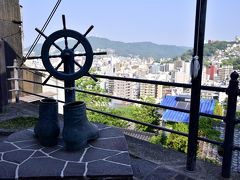 次に訪れたのは、龍馬のぶーつ像
長崎の街を一望出来る、とっても見晴らしのいい場所にありましたねｗ