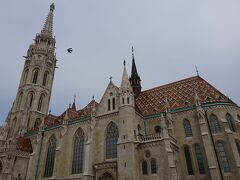 【マーチャーシュ教会】
13世紀にベーラ４世により建てられたゴシック様式の教会であり、
歴代のハンガリー国王の戴冠式もここで行われました。


大きな鳥も観光？それともお祈りでしょうか？
