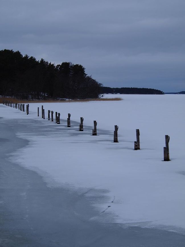 いっぱい写真を撮ってしまう。。。<br />ほら、湖が凍ることは日本でもあると思うのだけど、東京湾が凍っているのは見たことがなくて。<br />これだけで、かなり旅の喜びを感じられます。