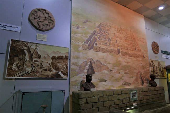 スルハンダリヤ州のサパリテパ遺跡の絵。