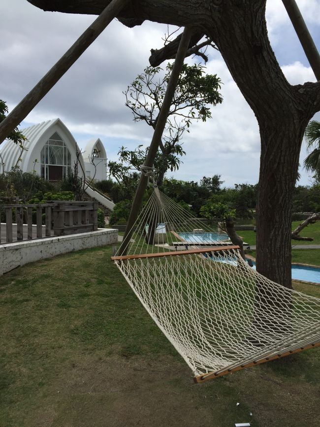 お庭のいたるところにハンモック<br />ゆらゆらるれて、のんびりできそうです