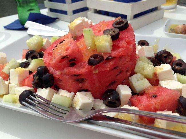 サマーサラダ．．．見た目よりもおいしい．