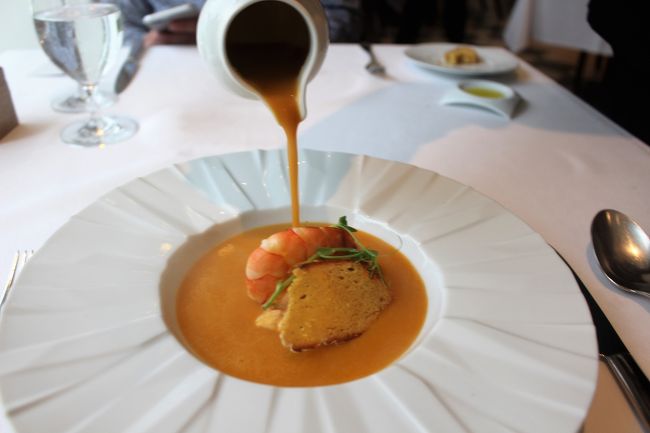 ロブスタービスクも塩加減が絶妙で美味