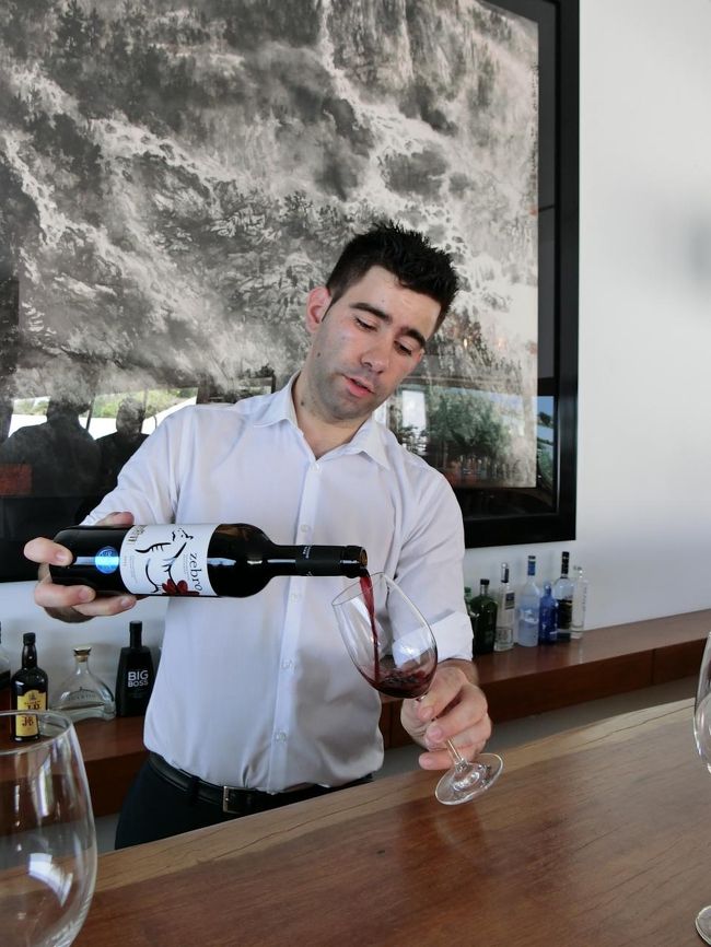 ワイナリーではないけどワイン教室を開催<br />マイアミから来たという男性カップルと一緒になりました。<br />なんとマイアミから7時間でリスボンに来れるとか。<br />ポルトガルは益々人気だね～