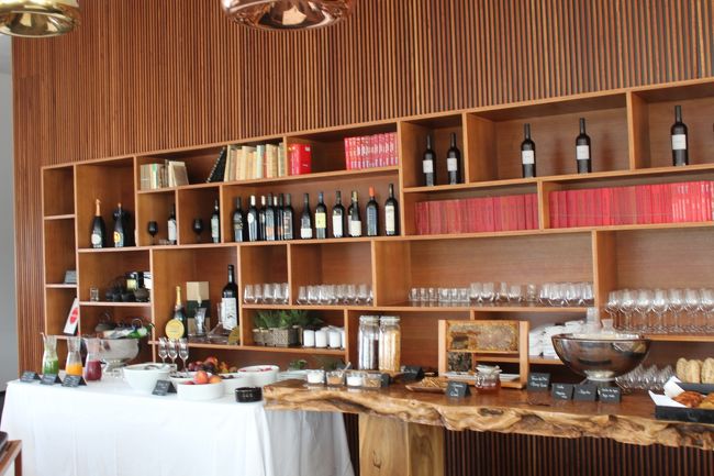 朝食です。<br />オサレなビュッフェ