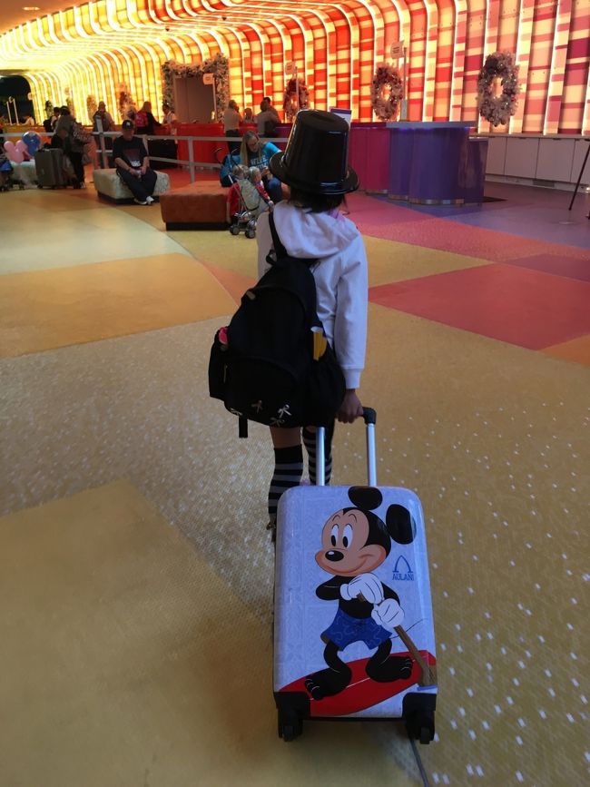 フロントへ到着～