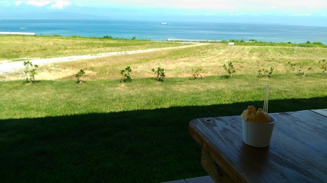 気持ちいい～<br />とてものんびり過ごしました。<br />最後の方、ジェラートはドロドロに。笑