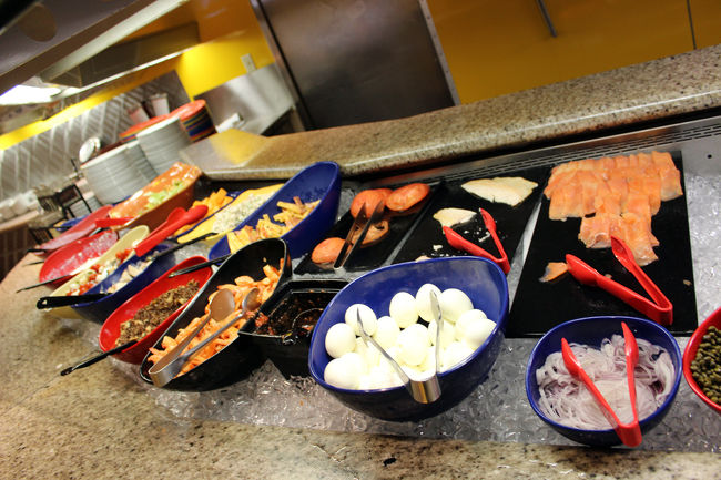 今回行ったキャラダイレストランの中で一番料理の種類が多かったです。<br />