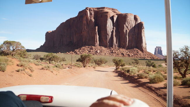 ツアートラックはノース・ウィンドゥという場所に向かっているらしい。<br />