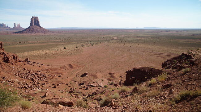 最後にノース・ウィンドゥの風景を目に焼き付ける。<br /><br />＊映画「バックトゥザフューチャー３」はこの辺りで撮影したらしい。
