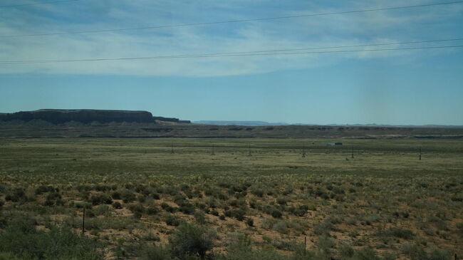 そして大平原。ちょっと緑が多くなってきた。<br />