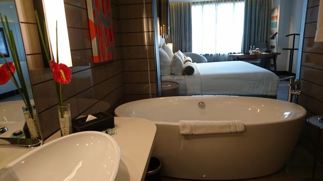 バスルームも良い感じです。