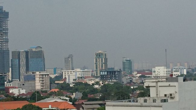 大都会、ジャカルタです。