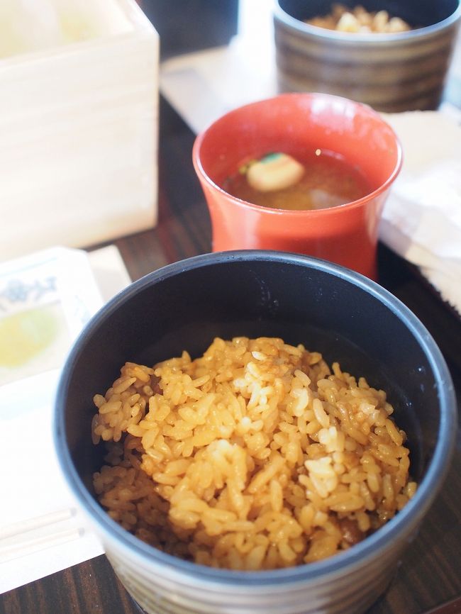 奈良茶飯<br /><br />お茶の味がするご飯でした