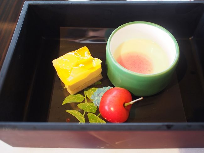 最後のデザート<br /><br />ゆっくりとおいしいお食事を楽しむことができました<br /><br />ごちそうさまでした