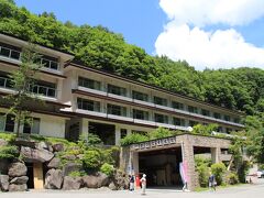 横谷温泉旅館に立ち寄ってから