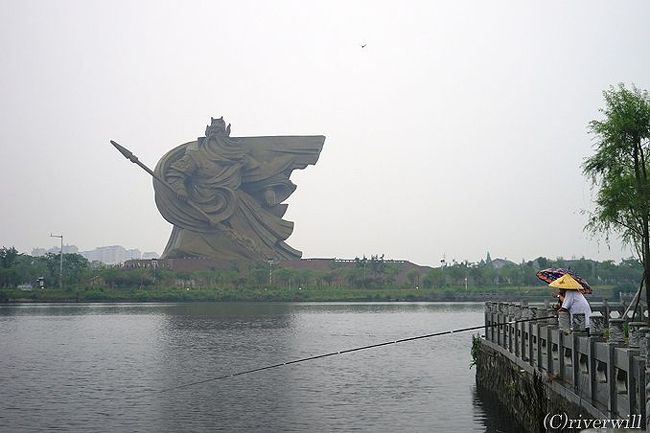 三国志ファン垂涎!超絶カッコイイ関羽像降臨』荊州(中国)の旅行 三国志ファン垂涎!超絶カッコイイ関羽像降臨』荊州(中国)の旅行